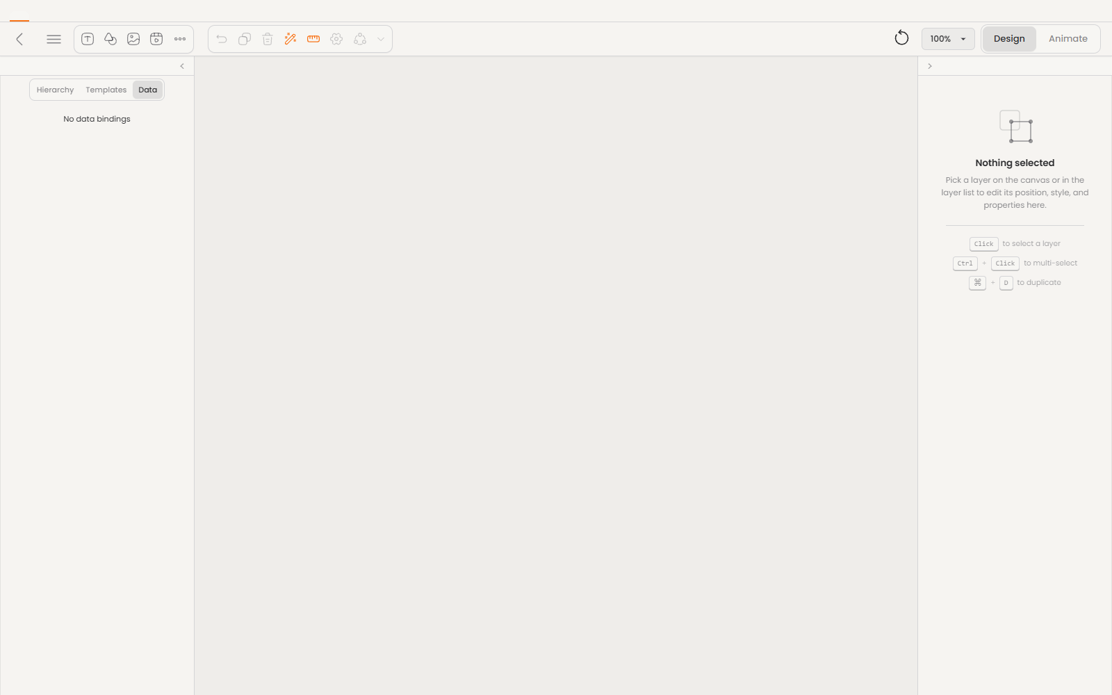 Layer list, Data tab